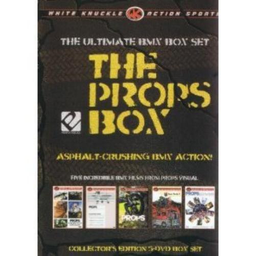 Various Bmx: The Props Box: Asphalt-Crushing Bmx Action (5-Dvd) [Dvd] DVD NUOVO
