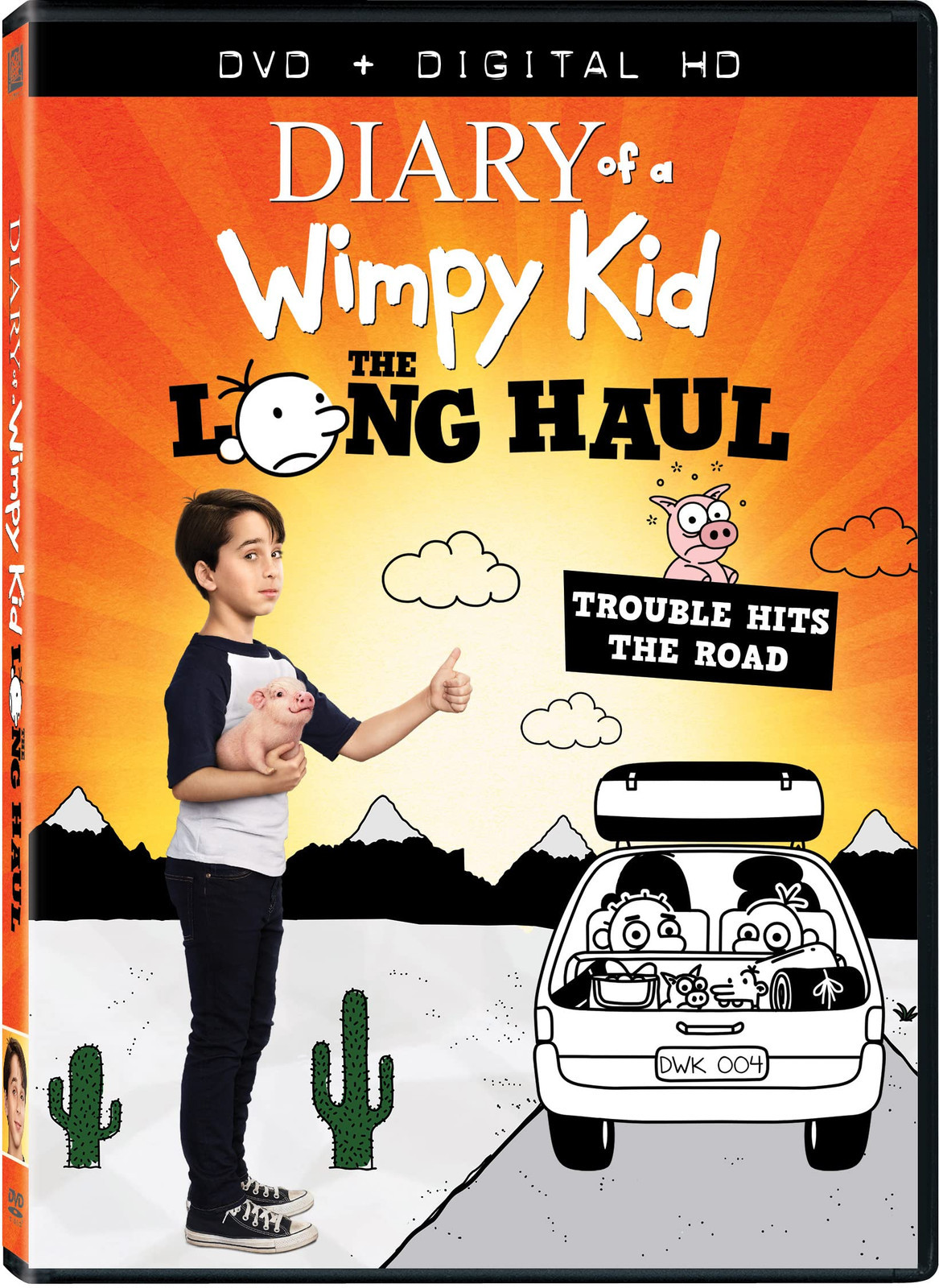 Diary of a Wimpy Kid: The Long Haul (DVD) Tom Everett Scott Charlie Wright