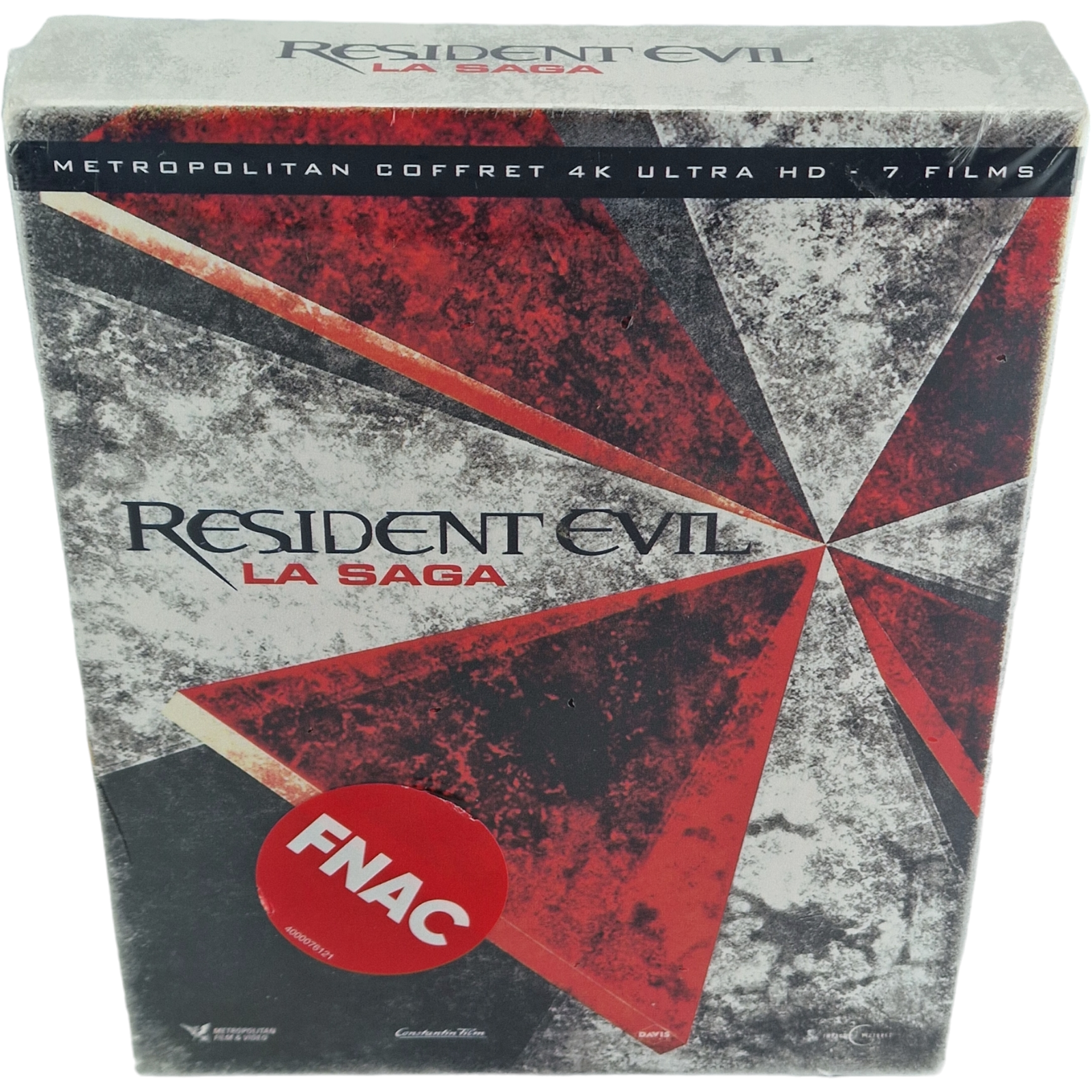 Resident Evil: L'Integrale 4K Blu-Ray 6 Film Richard Harris 2022 18] Libr
