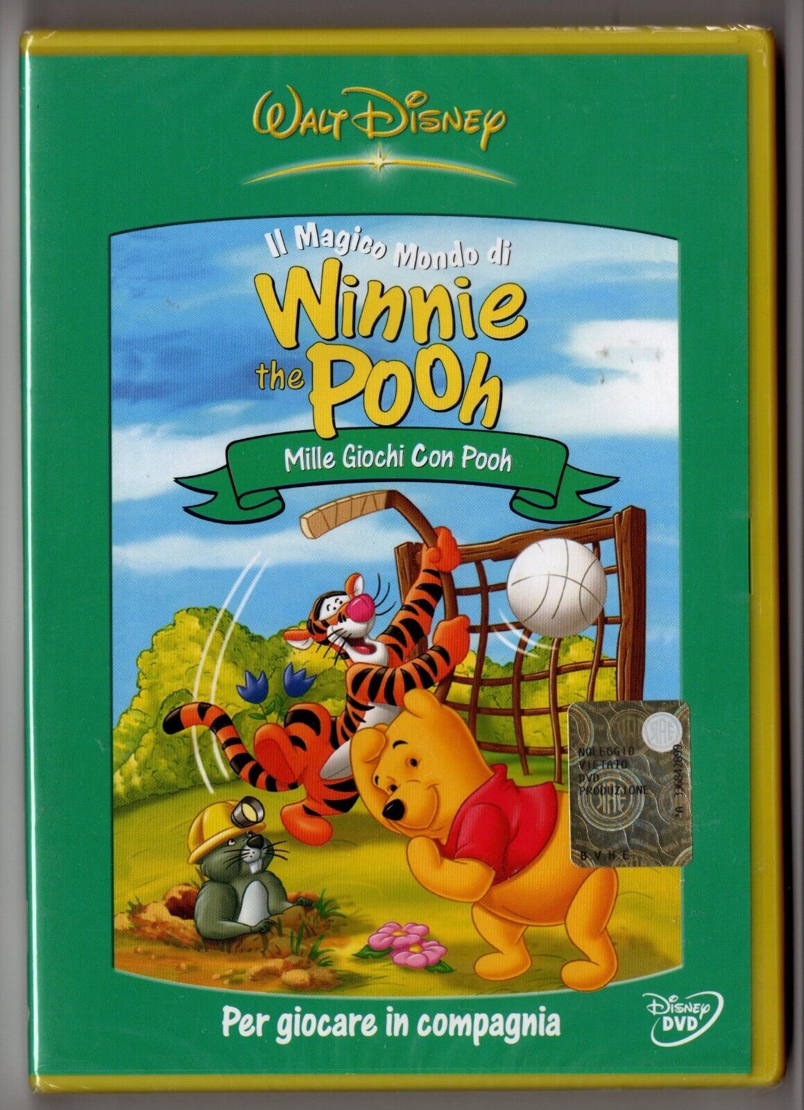 Winnie The Pooh - Mille Giochi con Pooh - Disney DVD Sigillato