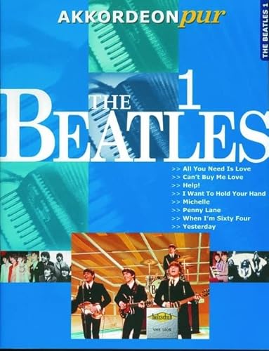 Beatles Akkordeon Pur Vol.1 - Buch