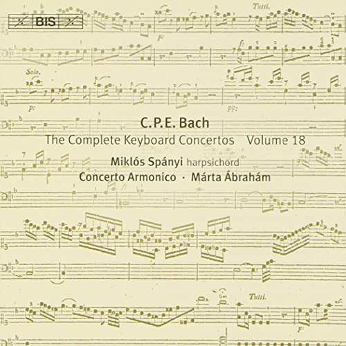 Cpe Bach: Keyb. Conc. V 18