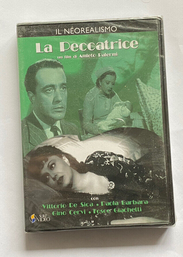 LA PECCATRICE RARO DVD EDIZIONE vendita ITALIA FUORI CATALOGO - SIGILLATO