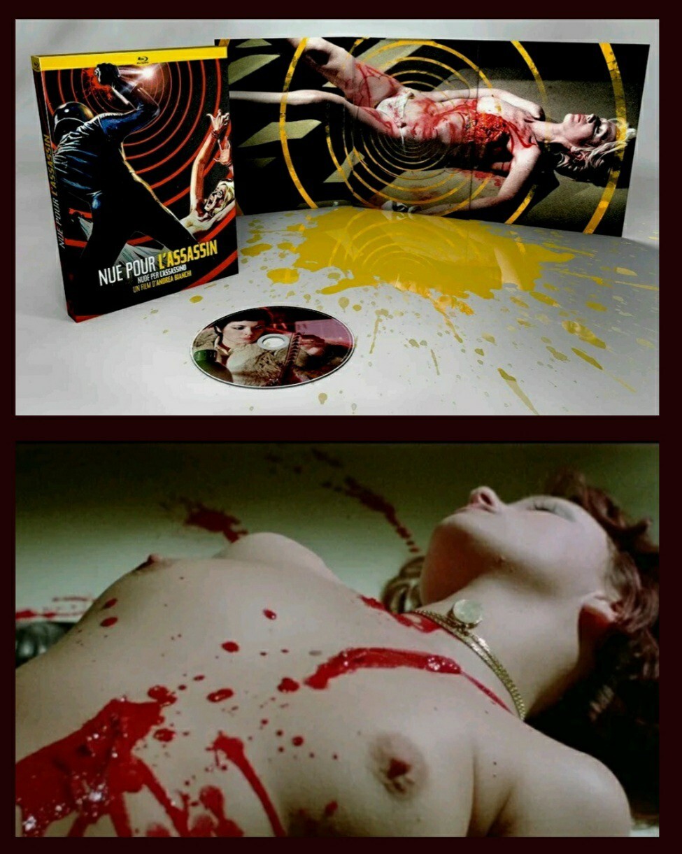 NUDE PER L'ASSASSINO💀BLU RAY AUDIO ITALIANO🇮🇹LIMITATA 500 pezzi,ultimi dispon