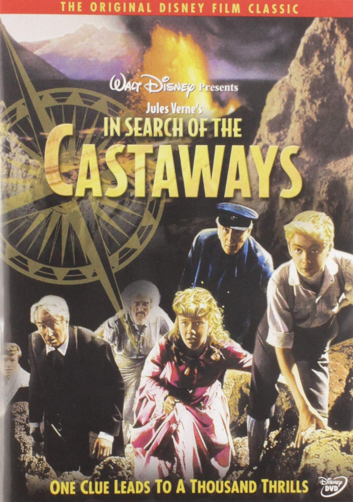 IN SEARCH OF THE CASTAWAYS (DVD) Maurice Chevalier Hayley Mills George Sanders
