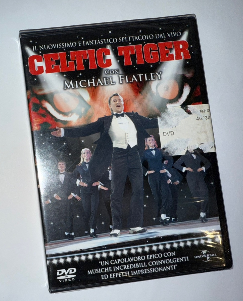 CELTIC TIGER DVD VENDITA ITALIA RARO FUORI CATALOGO SIGILLATO (Michael Flatley)