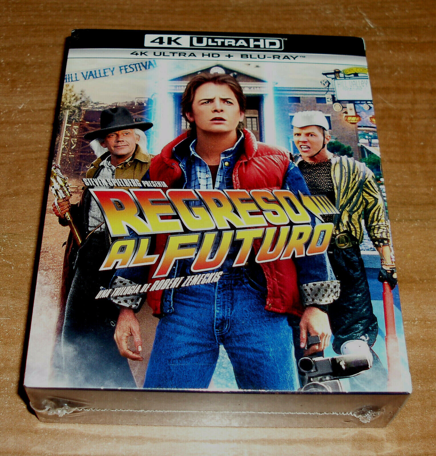 Trilogia Ritorno Al Futuro (Back To The Future) 4K UHD+BLU-RAY Nuovo A-B-C