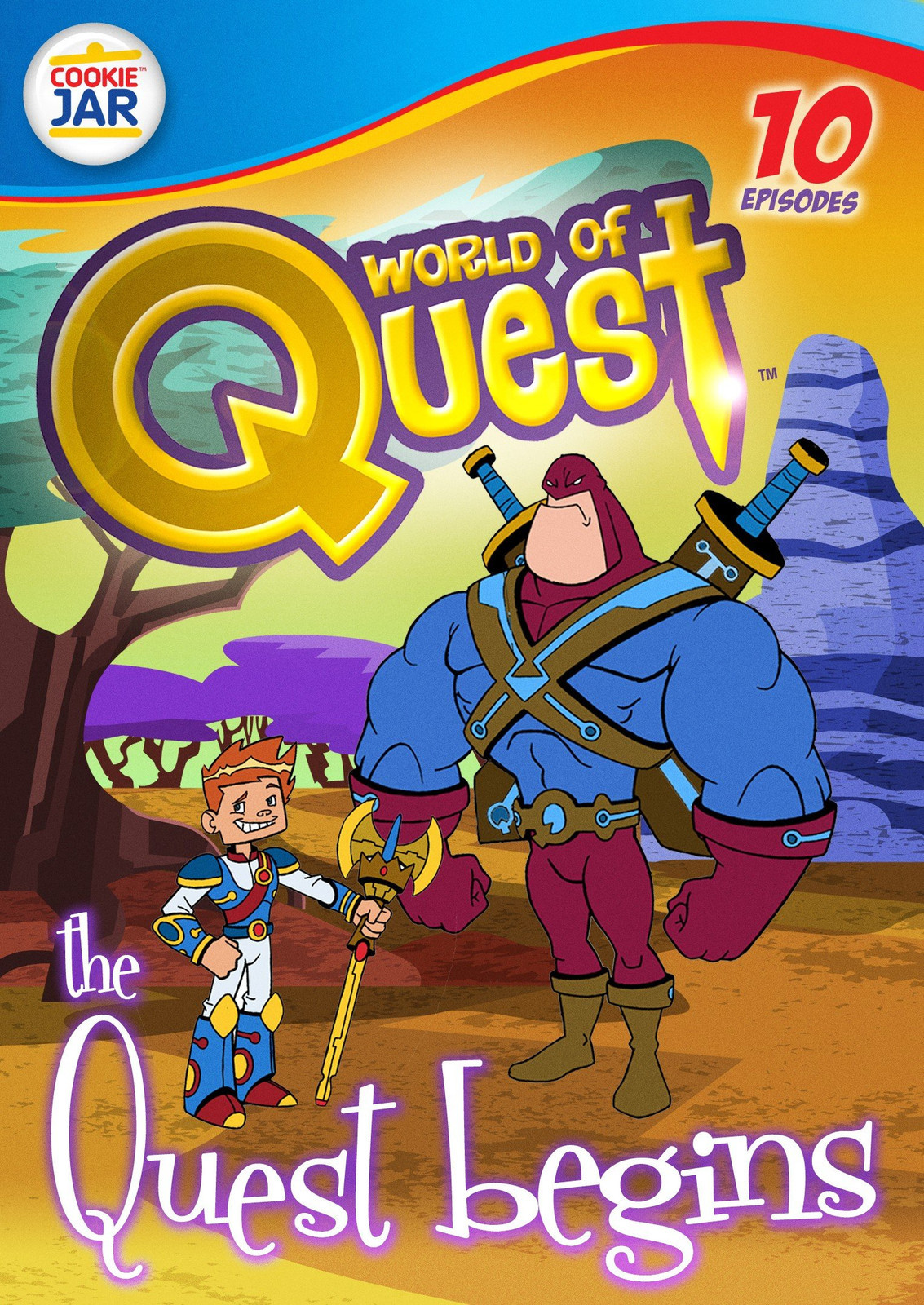 World of Quest: The Quest Begins (DVD) Quest Prince Nestor Gatling Lord Spite