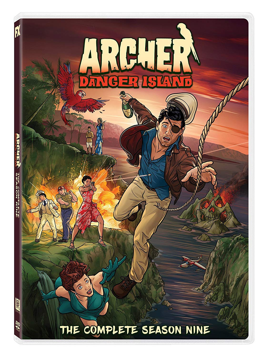 Archer: Danger Island Season 9 (DVD)