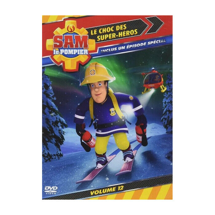 Sam Il Pompiere Volume 12 Il Shock Des Supereroi DVD Nuova