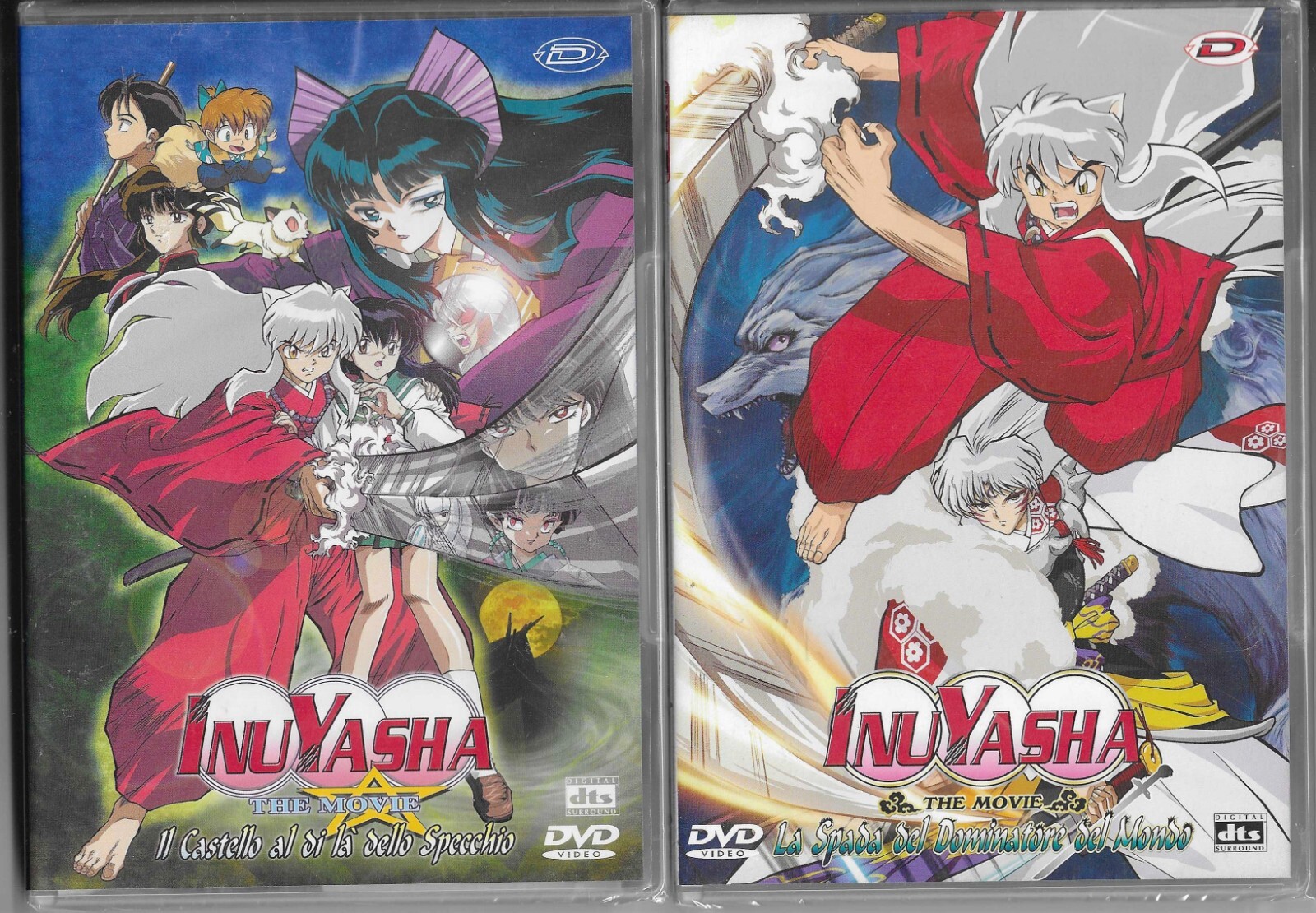 Inuyasha Il castello al di là dello specchio+La spada del dominatore-lotto 2dvd