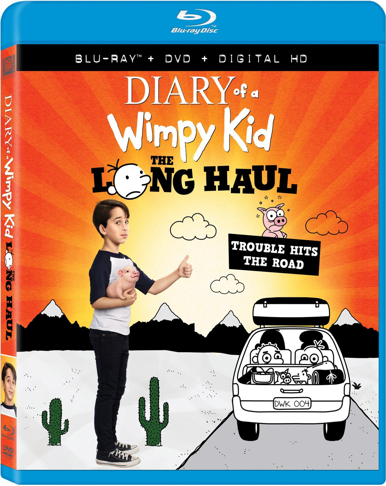 Diary of a Wimpy Kid: The Long Haul (Blu-ray) Tom Everett Scott Charlie Wright