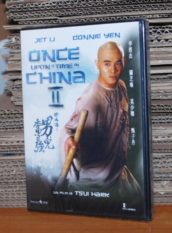 ONCE UPON IN CHINA 2 II DVD NUOVO SIGILLATO JET LI ED DALL'ANGELO