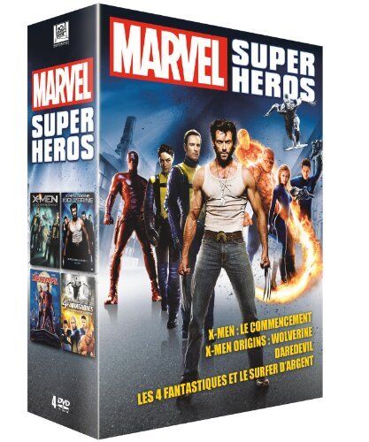 Marvel Super héros - Coffret 4 films (DVD)