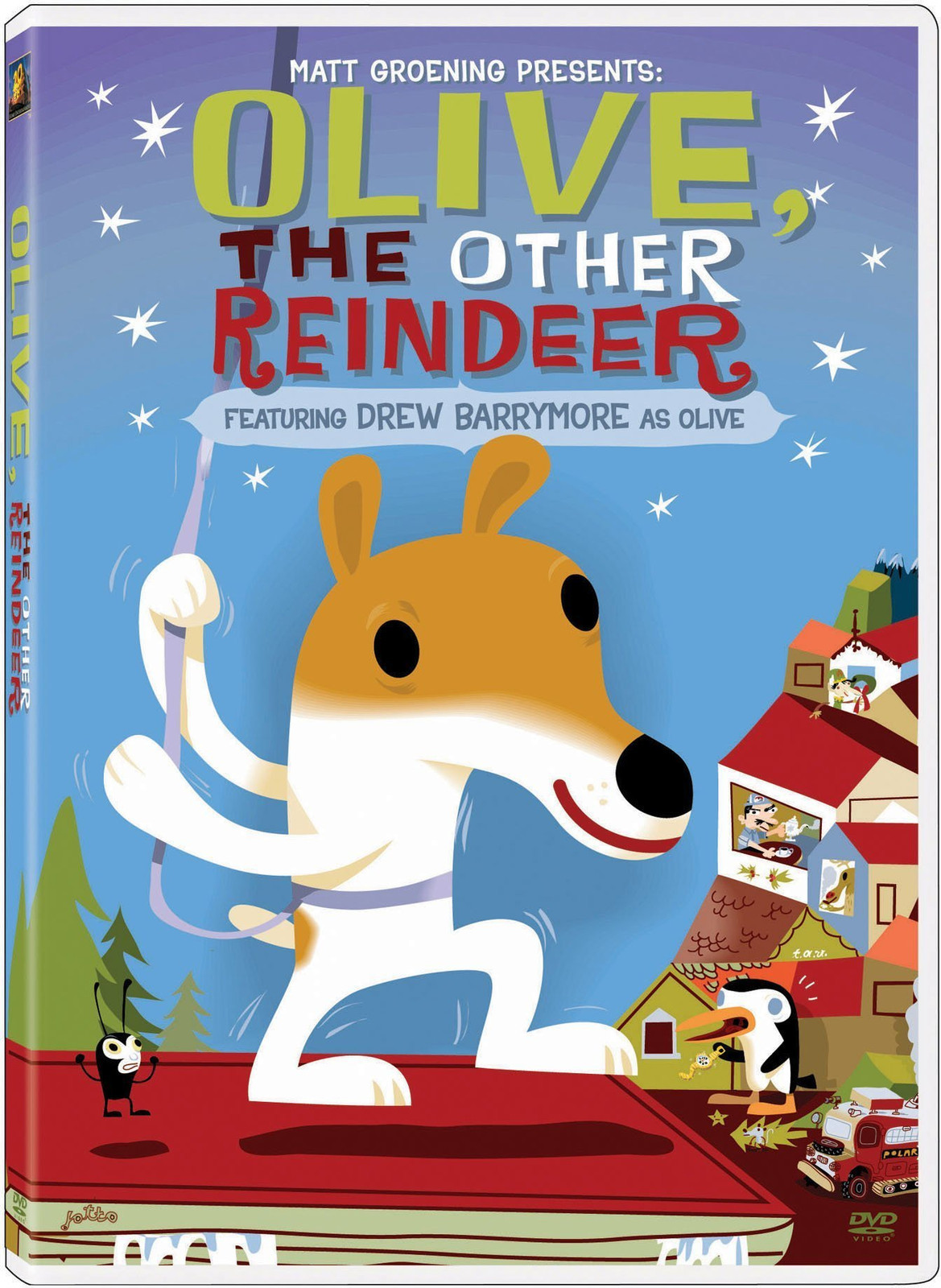 Olive the Other Reindeer (DVD) Drew Barrymore Dan Castellaneta Joe Pantoliano
