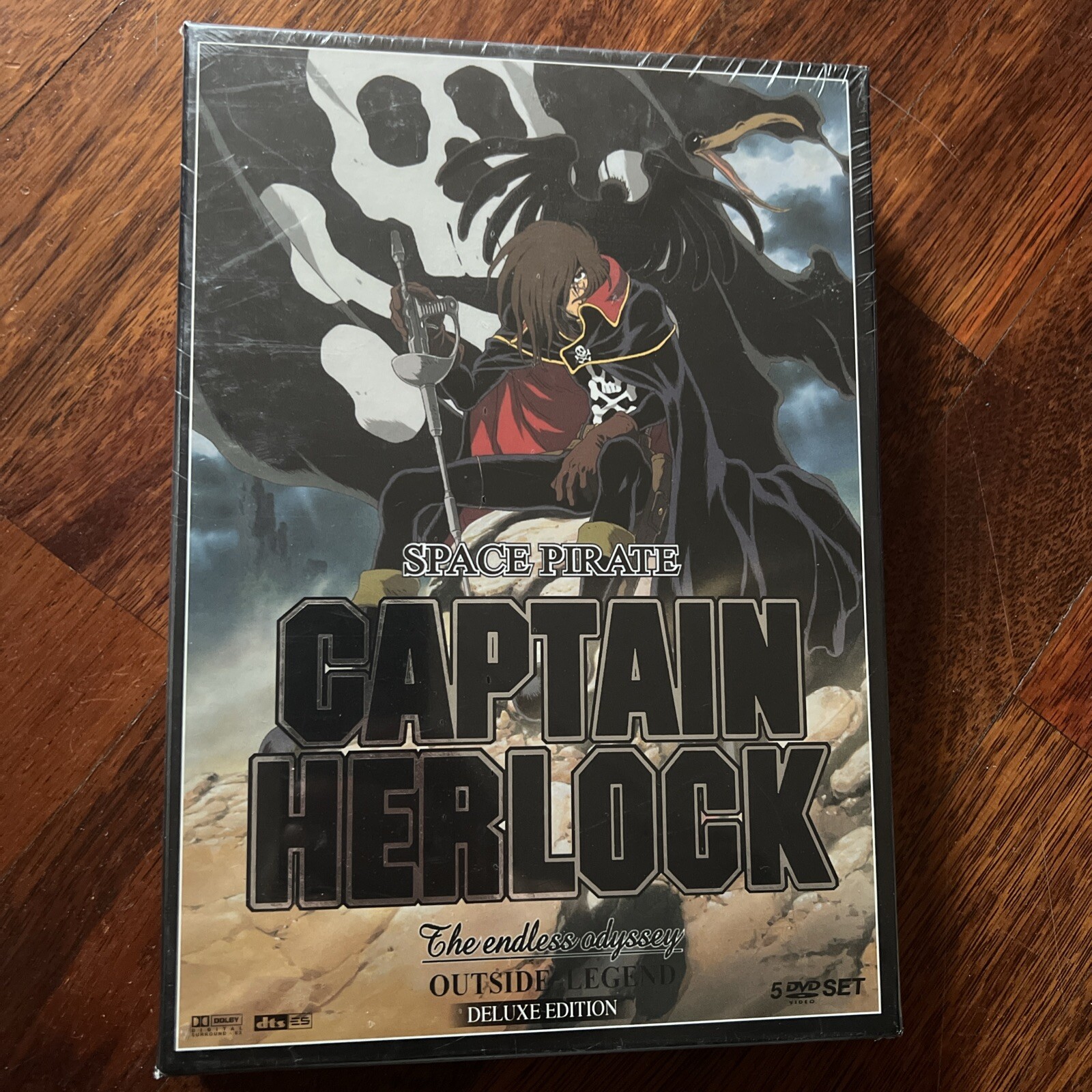 SPACE PIRATE CAPTAIN HERLOCK THE ENDLESS ODYSSEY DVD LIMITED SIGILLATO NUMERATA