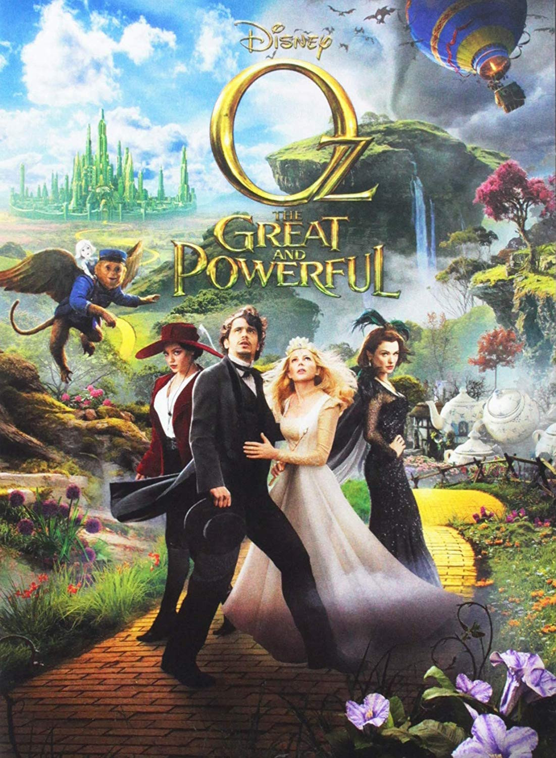 OZ THE GREAT AND POWERFUL (DVD) James Franco Mila Kunis Rachel Weisz