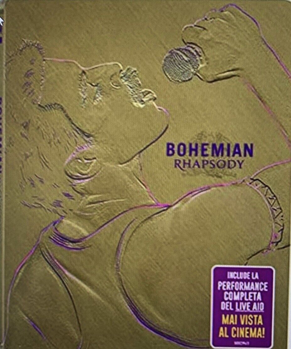 BOHEMIAN RHAPSODY" SIGILLATO F.C. STEELBOOK