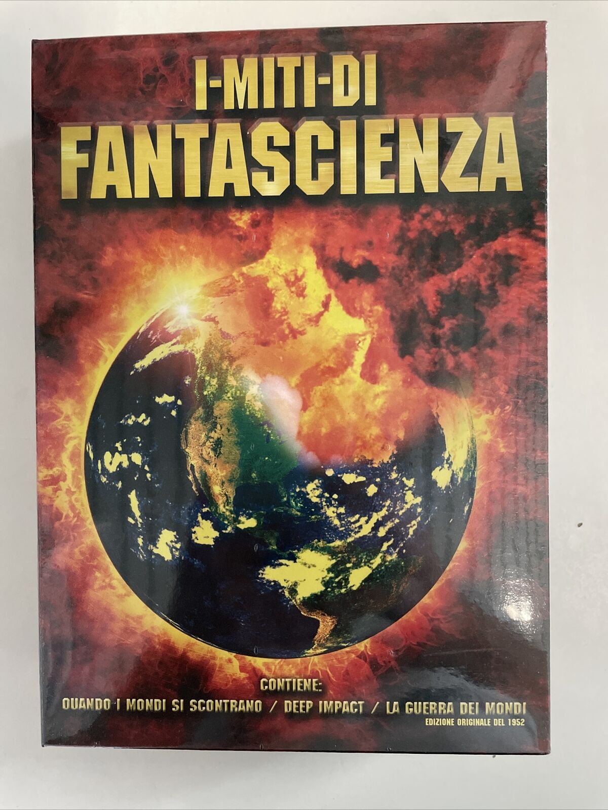 I MITI DI FANTASCIENZA - cofanetto 3 dvd -