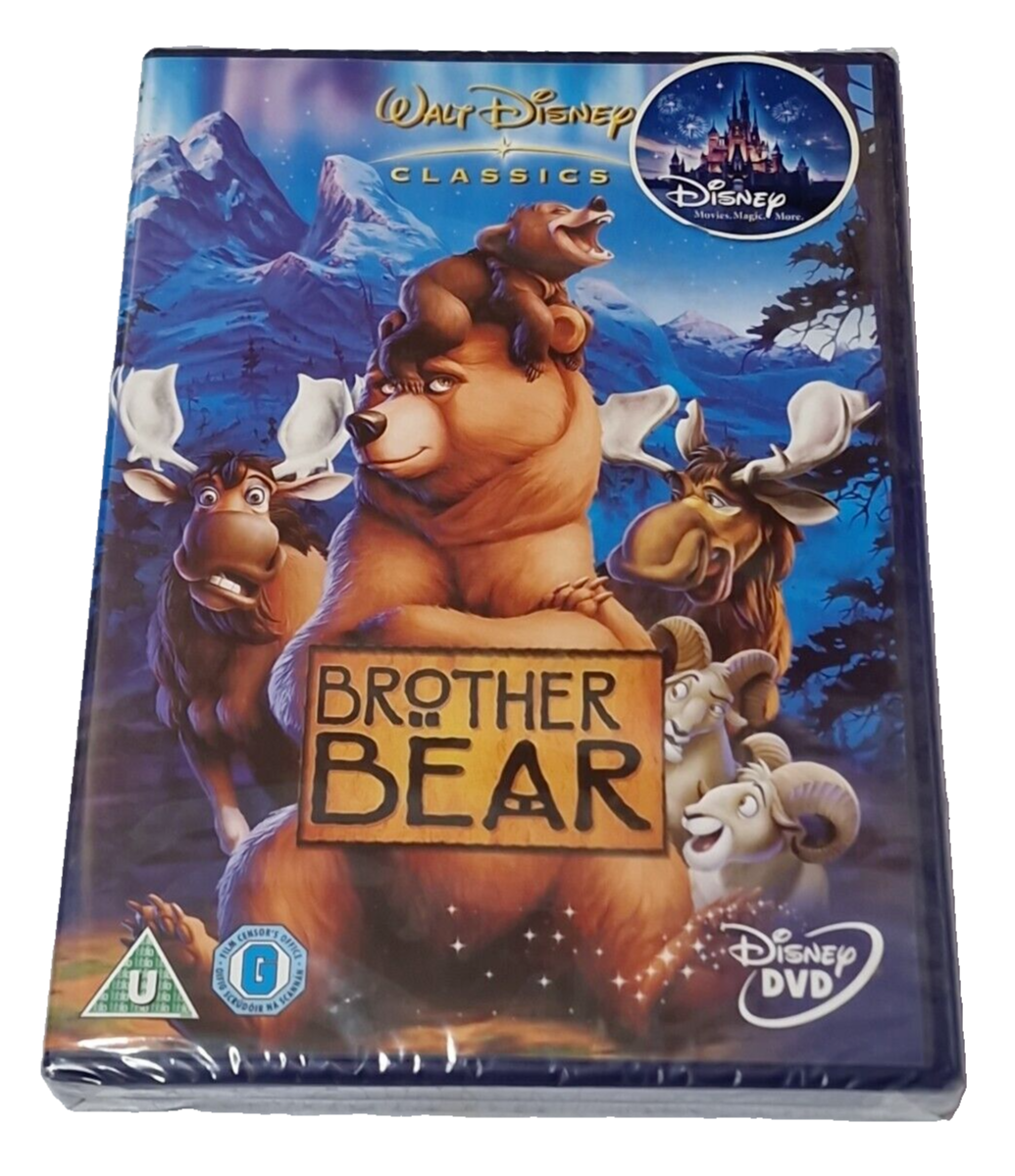 Brother Bear (DVD, 2004) Region 2 PAL Disney Z1B BED881288 (nuovo e sigillato)