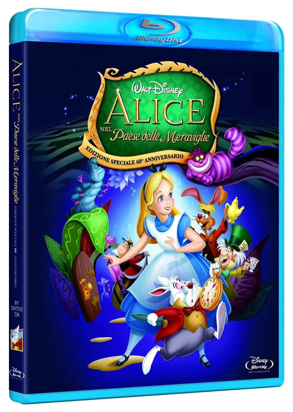 Alice nel paese delle meraviglie (1951) Blu-Ray *Nuovo Sigillato*