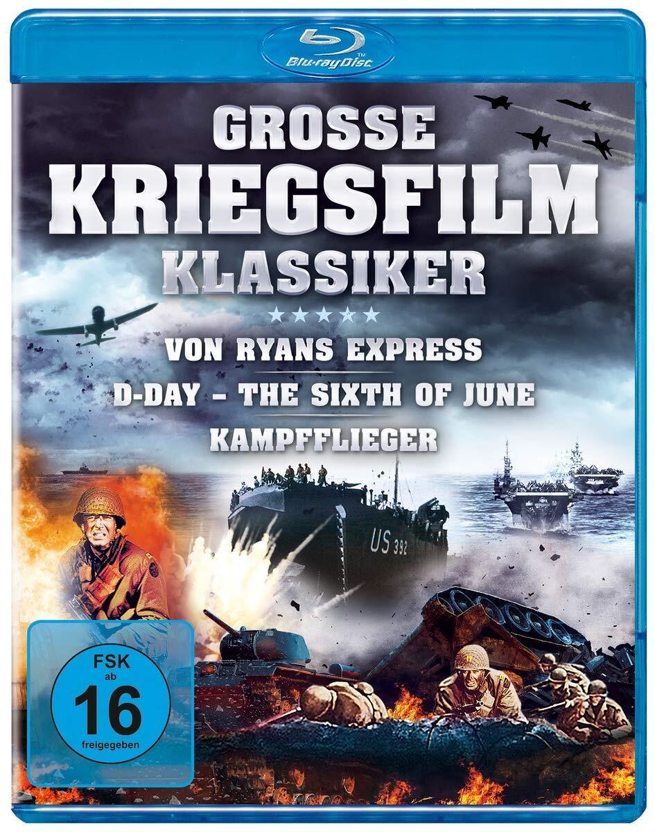Große Kriegsfilm-Klassiker - Von Ryans Express, D-Day – The Sixth of J (Blu-ray)