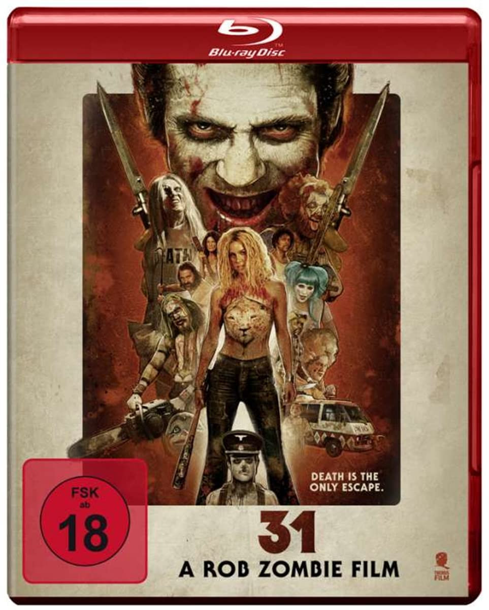 31 - A Rob Zombie Film (Uncut) (Blu-ray) Sheri Moon Zombie Torsten Voges