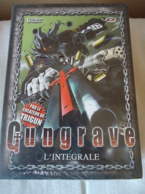 Nuovo ** Gungrave ** Integrale Slim Pack Completo 6 DVD MANGA VF TRIGUN