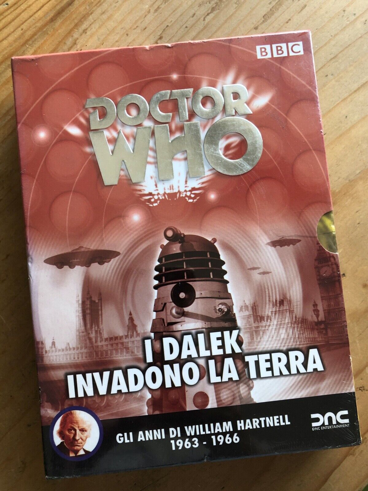 DOCTOR WHO I Dalek invadono la terra - Cofanetto Digipak - 4 DVD - Nuovo