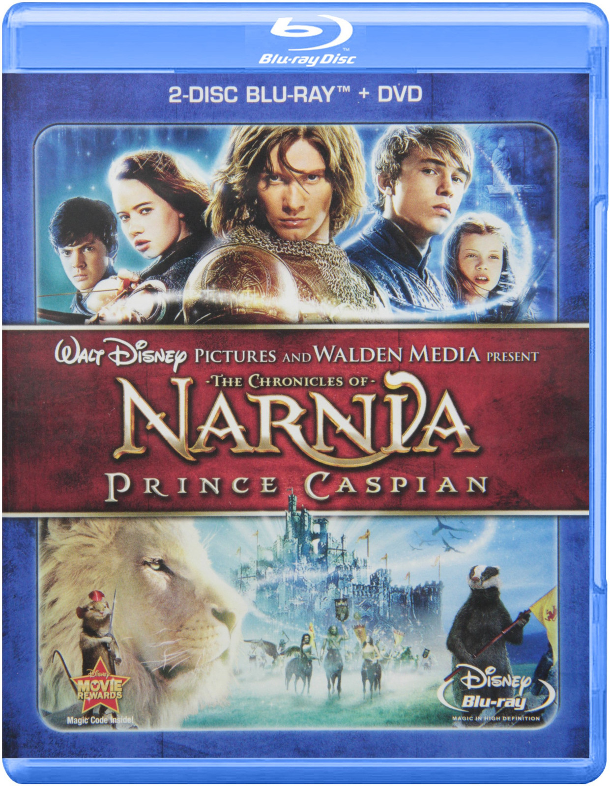 The Chronicles of Narnia: Prince Caspian (Blu-ray) Ben Barnes Georgie Henley