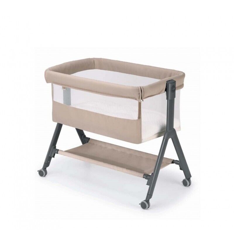 Lettino Culla Neonato da Campeggio Co-sleeping Beige - SempreConTe Air Cam