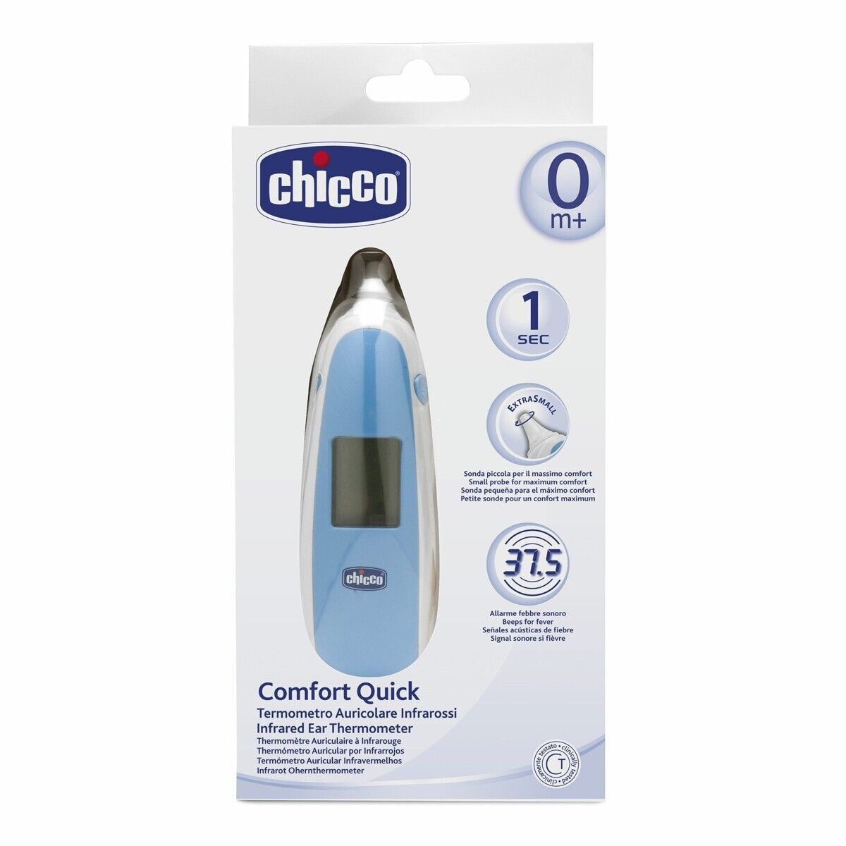CHICCO Termometro Auricolare Infrarossi Comfort Quick