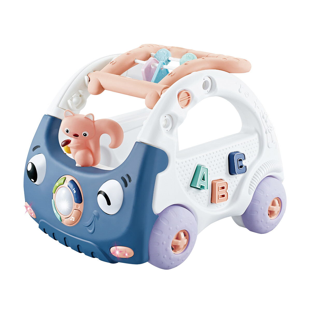 Girello Walker Drive & Play Blue KIKKA BOO - X44174 GIODICART