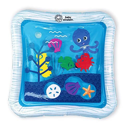 Baby Einstein, Ocean Of Discovery Tappetino Gonfiabile Per Neonati, Con 6 (X3a)
