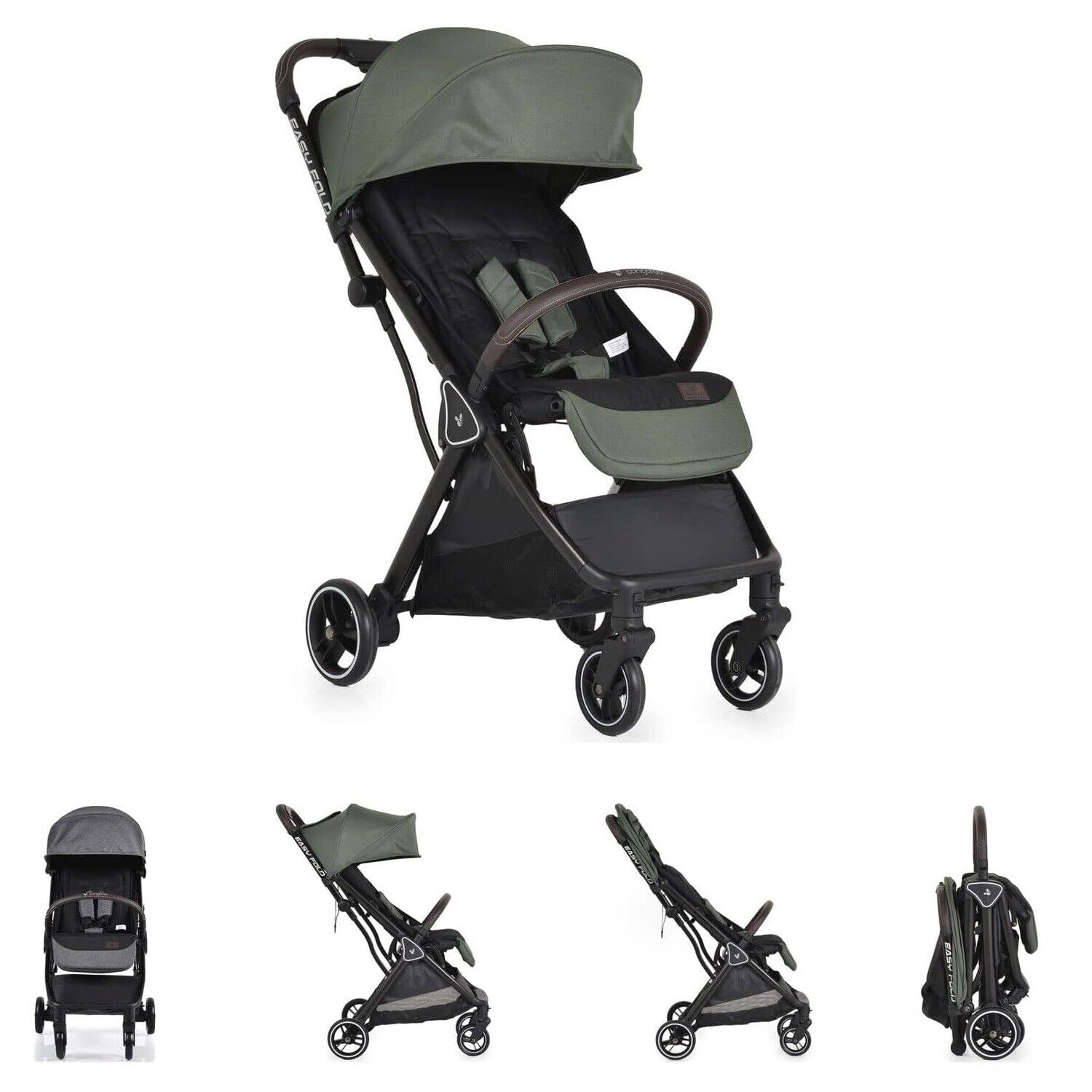 Passeggino Easy Fold Green CANGAROO - X48980 GIODICART