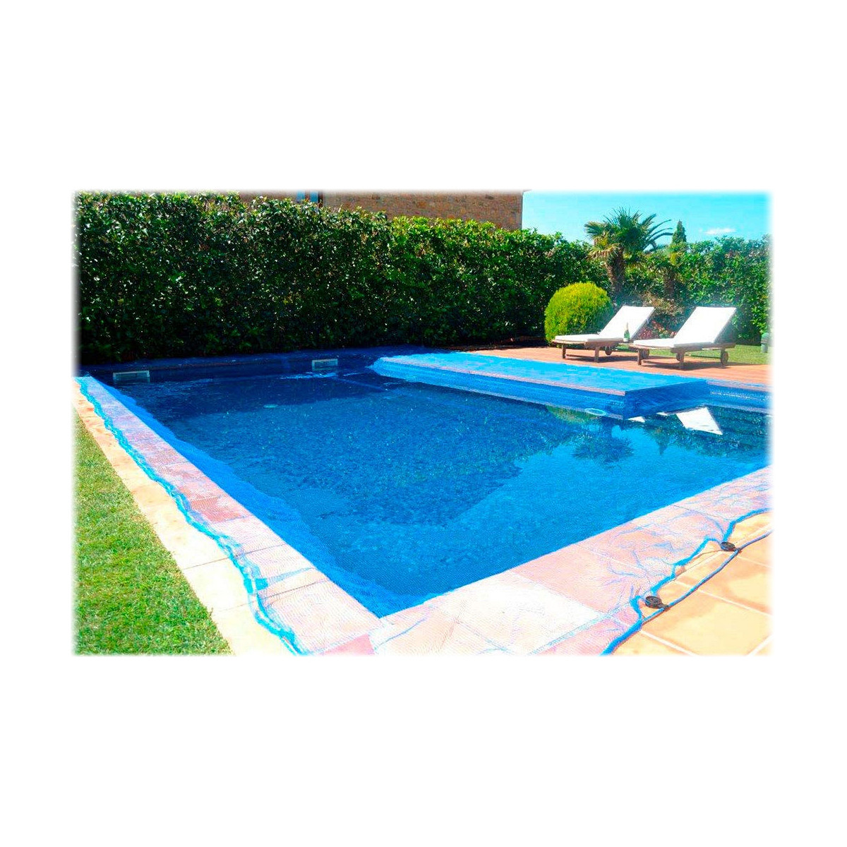 Copertura per piscina Fun&Go Leaf Pool Azzurro [6 x 10 m]