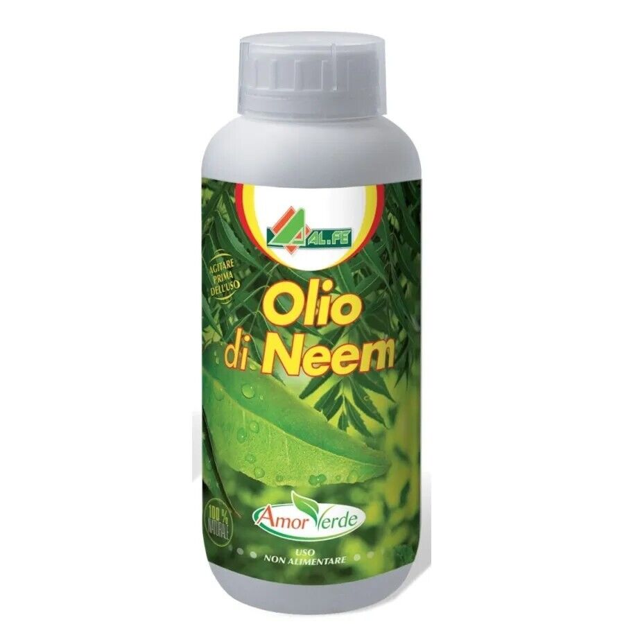 Alfe - Olio di Neem 1LT - Aiuto naturale per le piante - Contro gli insetti