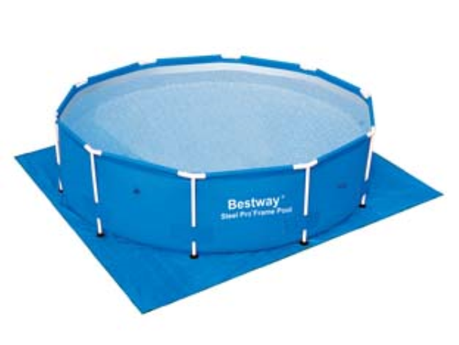 Tappeto di sottofondo quadro per piscine  - cm.488x488 (art.58003) Bestway