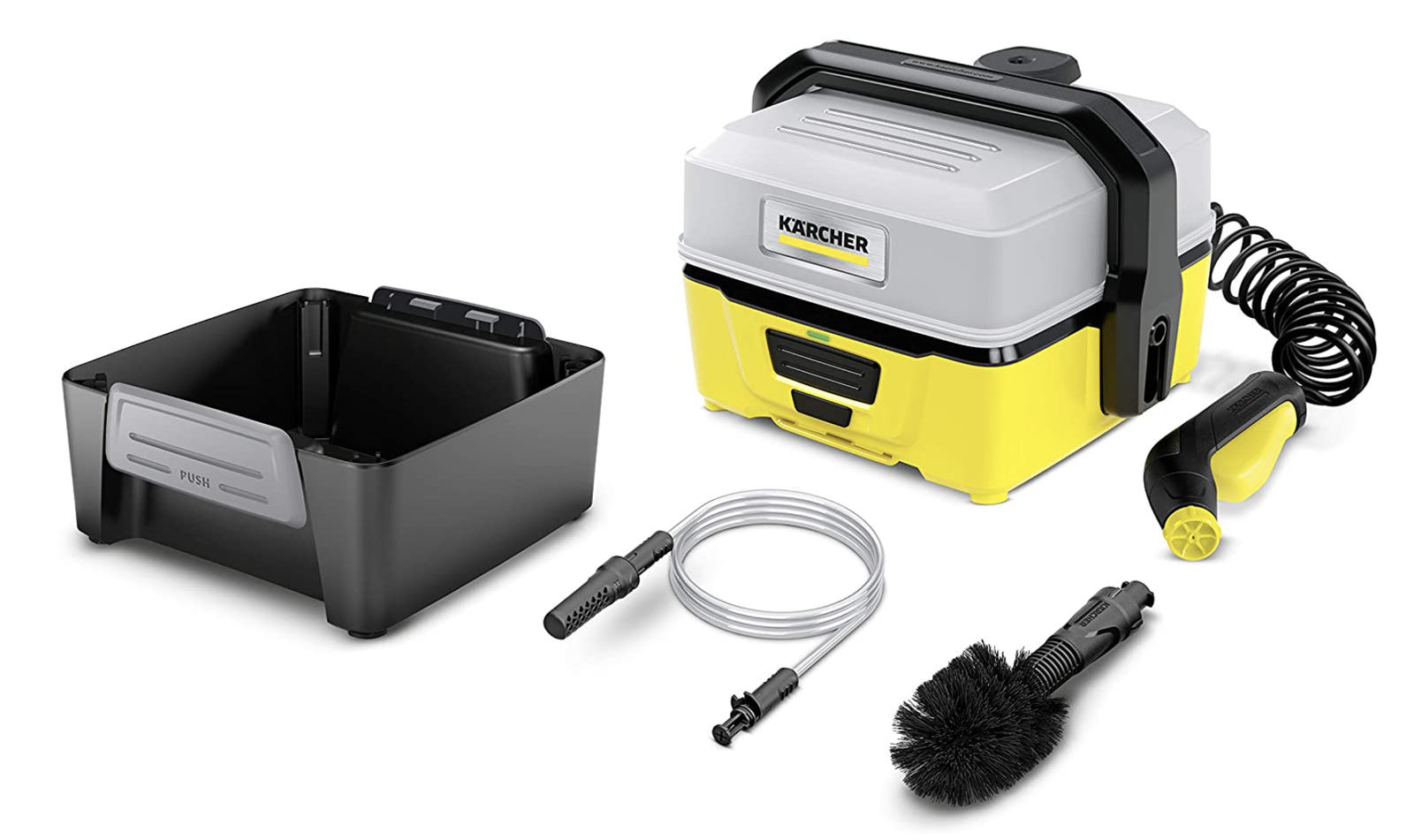 KARCHER OC3 IDROPULITRICE PORTATILE 2LT/H 15 MINUTI GIALLO