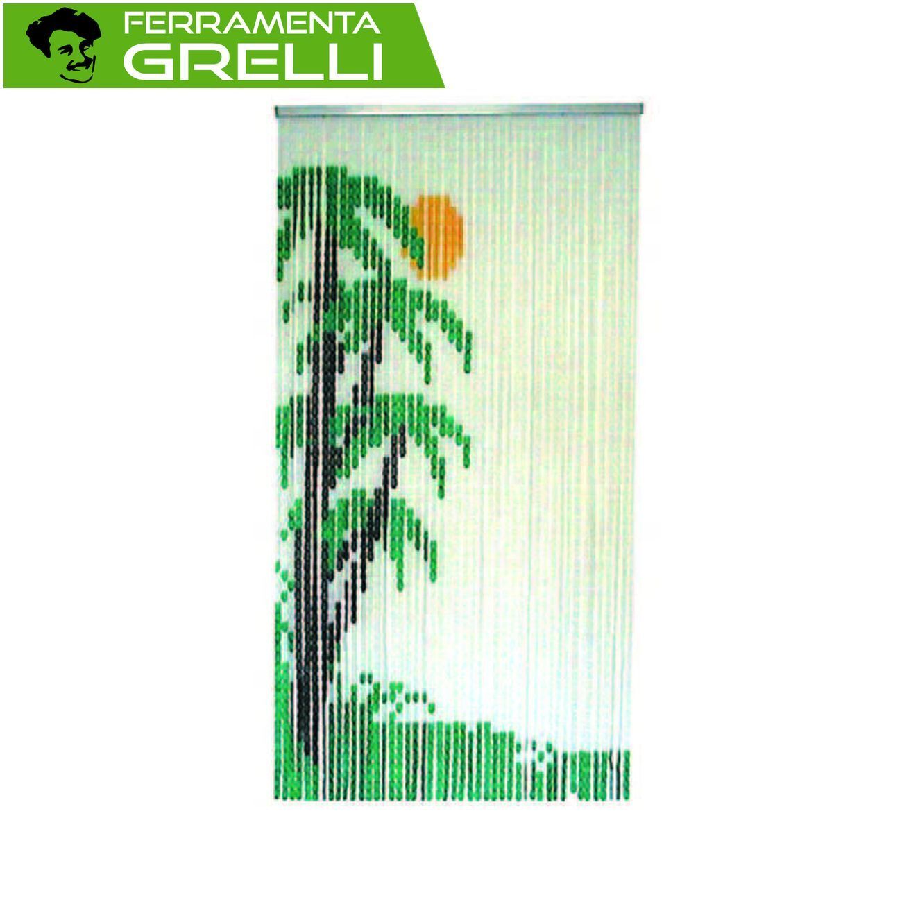 TENDA ANTI MOSCHE A PIASTRINA "PALME"