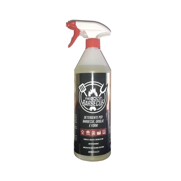 Detergente per Barbecue Griglie e Forni Resolv Barbecue 1 lt