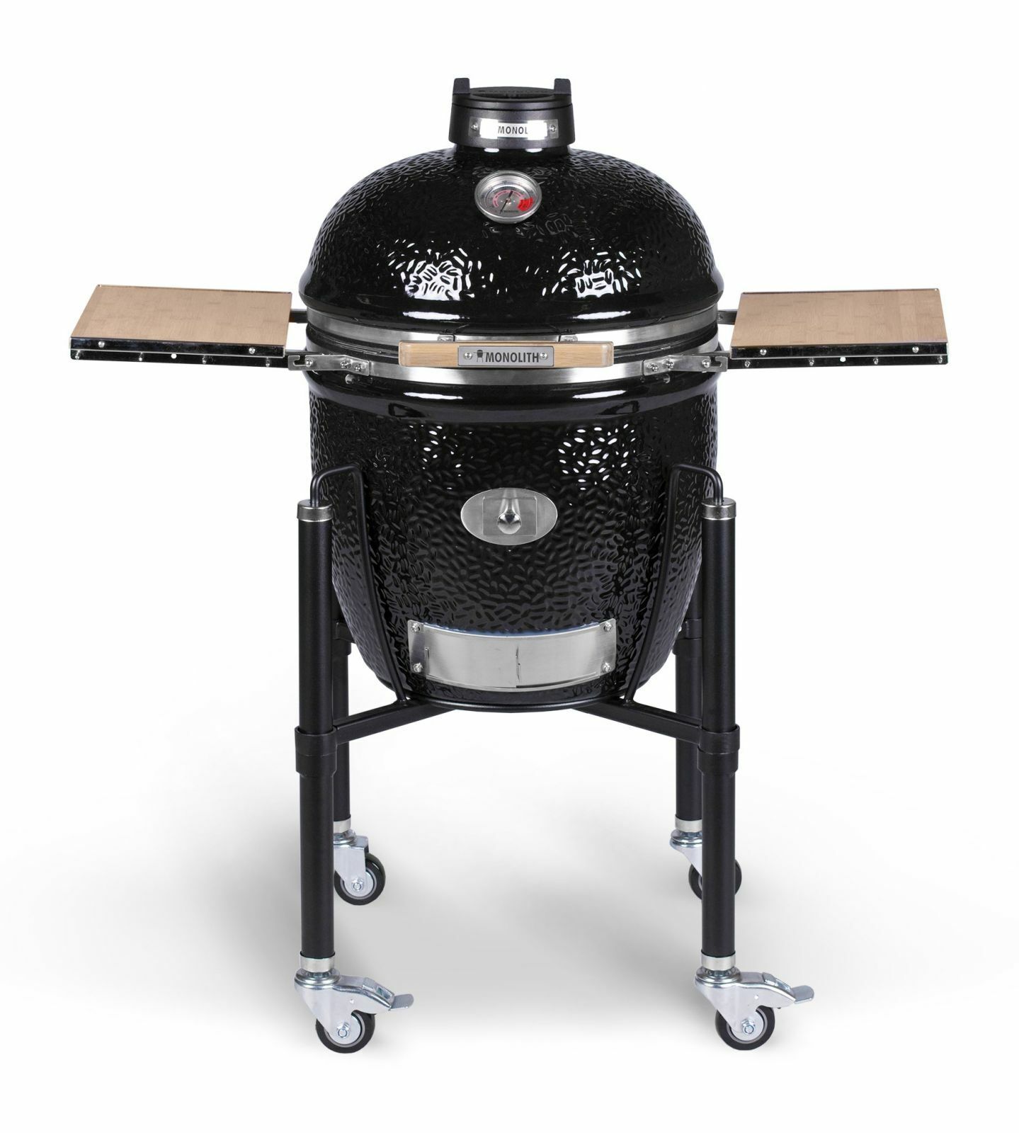 BARBECUE MONOLITH CLASSIC PRO SERIES 2.0 NERO CON CARRELLO (38123)