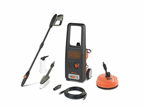 Black+Decker BXPW1400PE Idropulitrice ad Alta Pressione,110 bar, 390 l/h, 1400 W