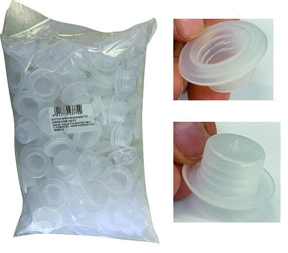 SOTTOTAPPI P/MACCHINETTE CONFEZIONE 100 PZ
