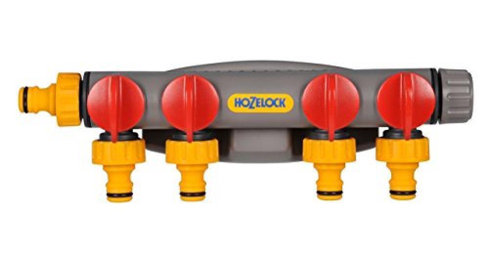 (TG. 4 Way Tap Connector) Hozelock Conector con 4 salidas para grifo Connettore