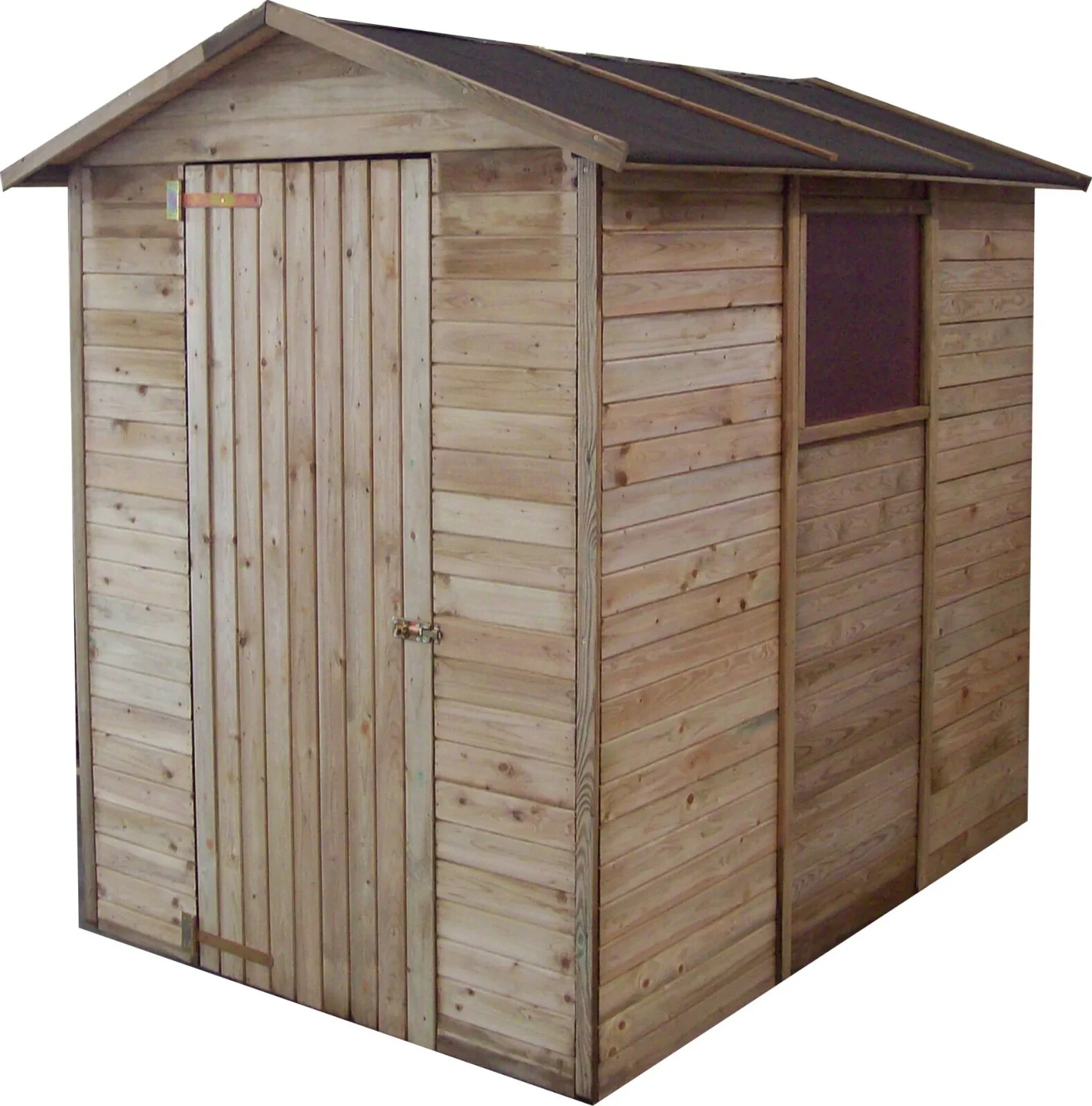 CASETTA  A PANNELLI   H  2140mm x 2130mm x 1490mm    IN PINO IMPREGNATO