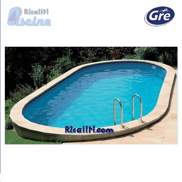 KPEOV6027 PISCINA ELLISSE OVALE INTERRATA SUMATRA 600x320xh120 CM