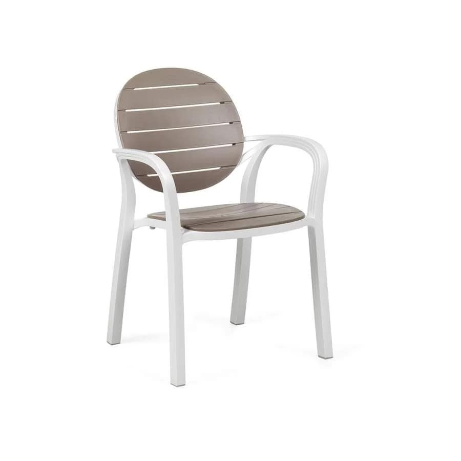Nardi Nardi Sedia Palma Bianco Panna Tortora