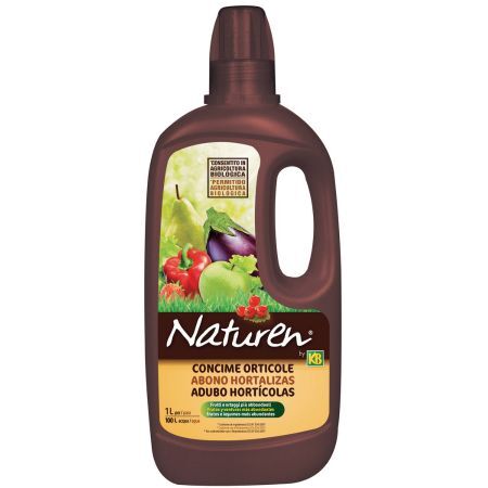 CONCIME LIQUIDO ORTICOLE 1L NATUREN - ORTAGGI SAPORITI, PRODUZIONI ABBONDANTI