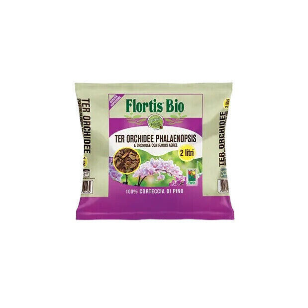 TERRICCIO SPECIFICO PER PHALAENOPSIS E ORCHIDEE CON RADICI AEREE SACCO 2 LITRI